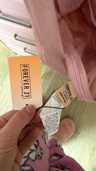 Top rosa espalda descubierta