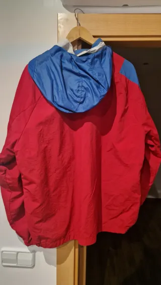 Chaqueta Nautica Roja y Azul
