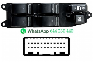 MANDO ELEVALUNAS DELANTERO IZQUIERDO(4 BOT)24 PIN