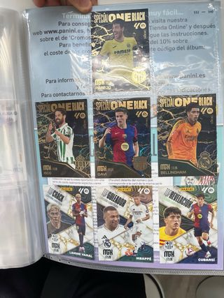 Colección de cromos Panini Elite