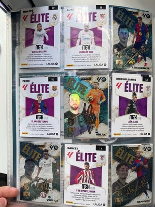 Colección de cromos Panini Elite