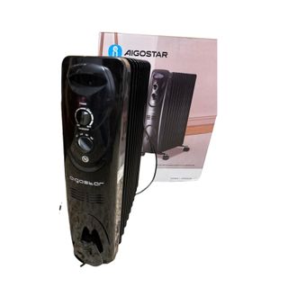 Radiador de aceite Aigostar negro