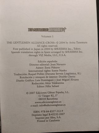 The Gentlemen Alliance 1, 2 y 3 (Spanish Edition)