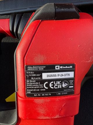 Martillo Rotativo Einhell Herocco