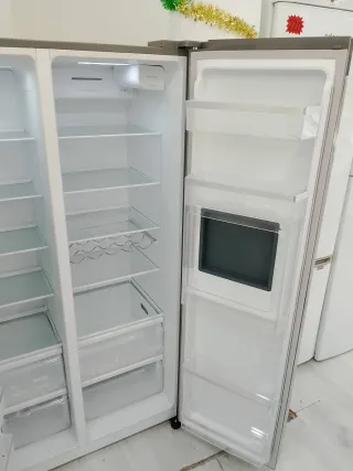 Frigorífico americano Siemens gris