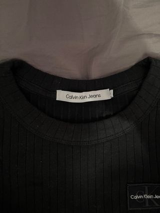 Camiseta Calvin Klein Jeans Negra Logo