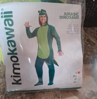 Disfraz Dinosaurio Jurassic Kimokawaii Talla S