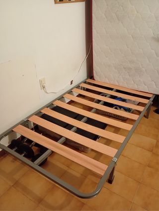 Colchón y somier 1,05m