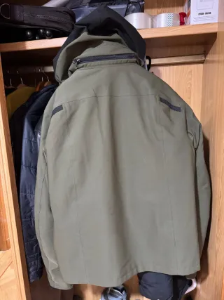 Chaqueta Dainese D-Dry T52 , Impermeable y espald.