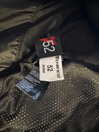 Chaqueta Dainese D-Dry T52 , Impermeable y espald.
