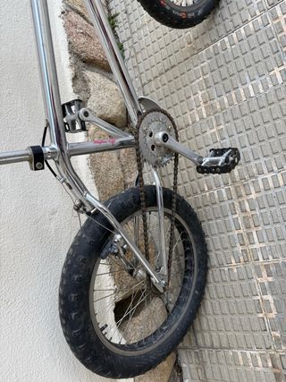 Bicicleta Monty Trial Plata