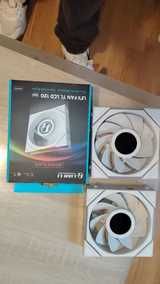 3 Ventiladores PC Blancos