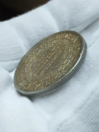 Moneda de plata 1 Boliviano 1872
