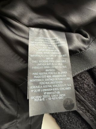 Chaqueta Carolina Herrera Negra