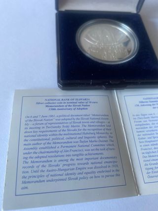 Moneda 10€ Plata Eslovaquia 2011