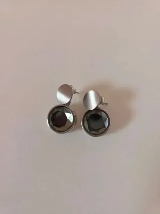 Conjunto collar y pulsera rosas