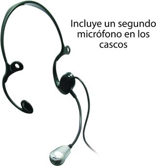 DEQUBE-Micrófono Karaoke de pie con Altura Ajustab