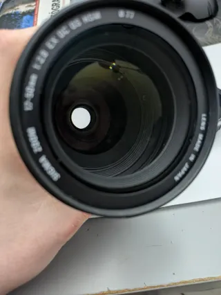 Objetivo Sigma 17-50mm 1:2.8 EX HSM Canon EF