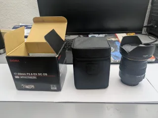 Objetivo Sigma 17-50mm 1:2.8 EX HSM Canon EF