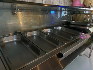 Horno Profesional Pizza + Mesa Ingredientes