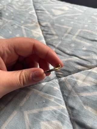 Anillo Pandora Oro y Piedras Rosas