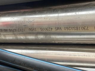 Tubo Inox KIWA 88 9x2x6000mm