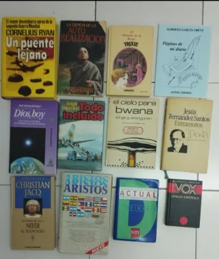 9 Libros+3 diccionarios
