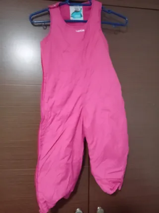 Mono de nieve para niña