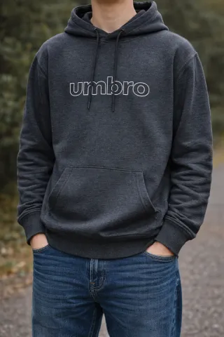 Sudadera Umbro con capucha gris oscuro Talla L