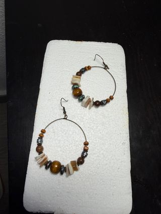 Pendientes Aro Colgantes