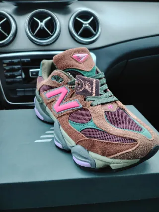 New Balance 9060 Tono Tierra/ Marron&Neon |T 39.5