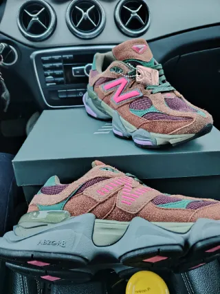 New Balance 9060 Tono Tierra/ Marron&Neon |T 39.5