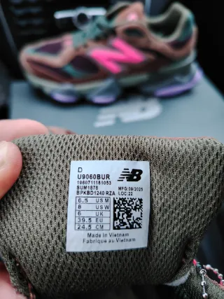 New Balance 9060 Tono Tierra/ Marron&Neon |T 39.5