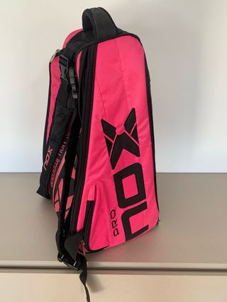 Paletero NOX PRO Padel Negro/Rosa