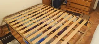 Base Cama Pikolin 135cm con Somier con patas