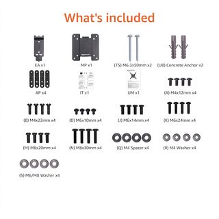 Amazon Basics Soporte fijo de montaje en pared de