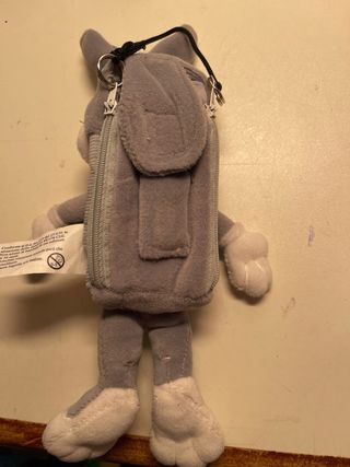 Peluche Bugs Bunny con tasca porta tutto