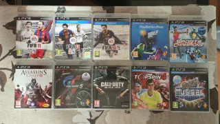 Lote 10 juegos PS3