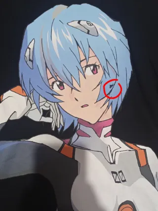 Camiseta Evangelion Rei Ayanami Bershka