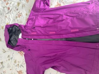 Chubasquero Columbia Morado Mujer