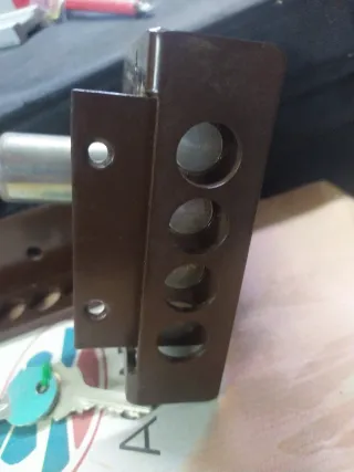 Cerradura de seguridad con 2 llaves