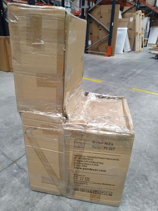 Silla Comedor Niza Blanca Metal