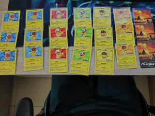 Colección Cartas Pikachu