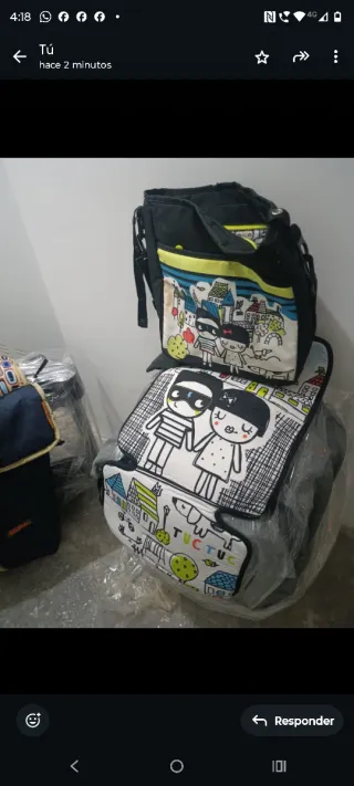 Saco de verano Tuc Tuc con bolso