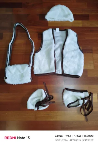 Disfraz pastor niño talla 5-6 años