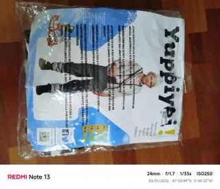 Disfraz pastor niño talla 5-6 años