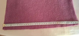 Maglione scollo V fantasia righe