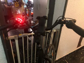 Bicicleta Eléctrica Negra