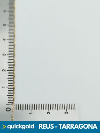 040-02-00567 CADENA ORO 18K SINGAPUR 47.9 MM