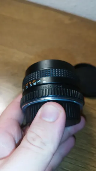 Objetivo Yashica ML 50mm f2